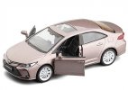 Orange / Black / Purple 1:33 Diecast Toyota Corolla Hybrid Toy