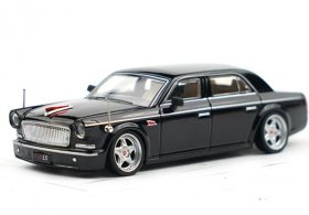 1:64 Scale Black Diecast Hongqi L5 Model