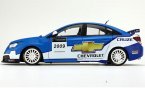 Blue 1:18 Scale Diecast 2009 Chevrolet Cruze WTCC Model