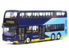 1:76 Blue NO.N8X Diecast ADL Enviro 500 Double Decker Bus Model