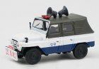 1:64 Scale White Police Diecast Beijing BAW BJ212 Model