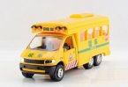 1:32 scale Kids Alloy Made Yellow School Bus Toy