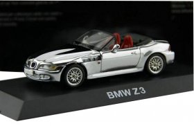 Silver 1:43 Scale SCHUCO Diecast BMW Z3 Model