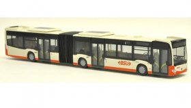 Rietze White 1:87 Scale Mercedes-Benz Citaro Articulated Bus