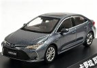 1:43 Scale White / Gray Diecast 2019 Toyota Corolla Hybrid Model