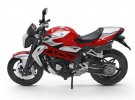 Red-Silver 1:12 MaiSto Diecast MV Agusta Brutale 1090 RR Model