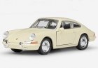 Kids 1:36 Scale Welly Yellow Diecast Porsche 911 Toy