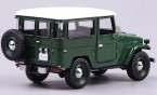 Green 1:24 Scale MotorMax Diecast Toyota FJ40 SUV Model