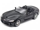 1:18 Silver / Black /Red MaiSto Diecast 2003 Dodge Viper Model