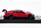 Red 1:64 Scale Diecast Acura NSX Concept Super GT500 Model