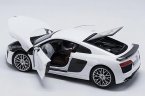 Green / White / Blue 1:18 Diecast Audi R8 V10 Plus Coupe Model