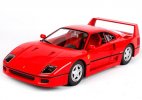 1:24 Scale Red Bburago Diecast Ferrari F40 Model