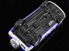 1:43 Scale Blue HighSpeed Diecast Toyota RAV4 Model