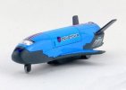 Gray / Blue / White Kids Die-Cast Space Shuttle Toy