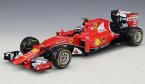 1:18 Scale Red NO.7 Bburago Diecast Ferrari SF15-T Model