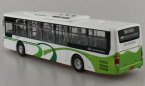 1:50 Scale White NO.13 Diecast Daewoo ShangHai City Bus Model