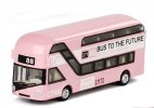 1:87 Scale Kids Diecast London Double Decker Bus Toy