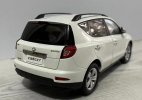 White / Red 1:18 Scale Diecast 2012 Geely Gleagle GX7 Model