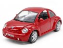 Red / Yellow 1:25 Scale Maisto Diecast VW New Beetle Model