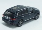 Deep Blue 1:18 Scale Diecast 2017 Infiniti QX60 Model