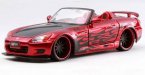 1:24 Scale MaiSto Blue / Red Diecast Honda S2000 Model