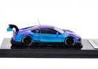 Purple 1:64 Diecast Honda Acura NSX Concept Super GT500 Model