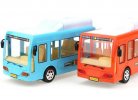 Kids Blue / Orange Plastics Electric City Bus Toy