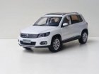 1:18 Scale Blue / Black / White Diecast 2010 VW Tiguan Model