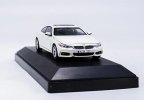 1:43 Scale White / Black Diecast BMW 4 Series Coupe Model