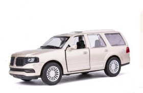 1:46 Black / Champagne Kids Diecast 2015 Lincoln Navigator Toy