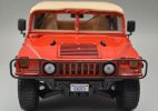 Red 1:18 Scale EXOTO Diecast Hummer H1 Model