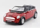 Yellow / Silver / Red / Blue 1:36 Kid Diecast Mini Cooper S Toy