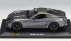 Red / Gray 1:32 Scale Bburago Diecast Ferrari 599 GTO Model