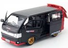 1:32 Scale Black Kids Diecast Toyota Hiace H200 Van Toy