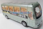 Large Scale Gray Electric Single-decker City Bus Toy