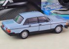 Blue / Champagne 1:24 Scale Welly Diecast Volvo 240 GL Model