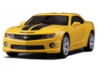 Yellow / Wine Red 1:24 Maisto Diecast Chevrolet Camaro Model