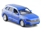 Black / Blue / Golden 1:36 Scale Kid Diecast VW Touareg SUV Toy