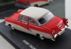 Red-White 1:43 Scale IXO Diecast Ford Taunus 17M P2 Model