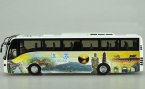 1:42 Scale China Tourism JiangSu Diecast Volvo 9300 Bus Model