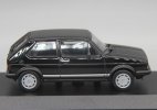 Black / Champagne 1:43 Minichamps Diecast VW Golf GTI Model