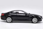 Black 1:18 Scale Diecast BMW 650i Model