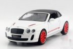 Black / White / Blue / Gray Diecast Bentley Continental ISR Toy