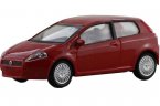 Red 1:43 Scale Mondo Motors Diecast Fiat Punto Model