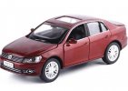 1:32 Scale Silver Kids Diecast VW New Bora Toy