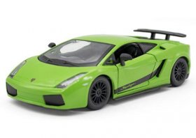 Yellow 1:24 Scale Bburago Lamborghini Gallardo Model