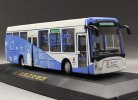 1:64 Scale Blue-White Die-Cast 2008 BeiJing Olympic Bus Model