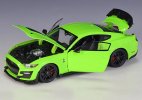 1:24 Scale Green MaiSto Diecast Ford Mustang Shelby GT500 Model
