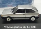 1:43 Scale Silver IXO Diecast 1993 VW Gol GL 1.8 Model