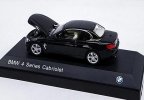 White / Black 1:43 Scale Diecast BMW 4 Series Cabriolet Model